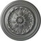 Ekena Millwork Chester Ceiling Medallion (Fits Canopies up to 2 1/4"), Hand-Painted Silver, 15 3/4"OD x 1 7/8"P CM15CHSLS - alternate 1